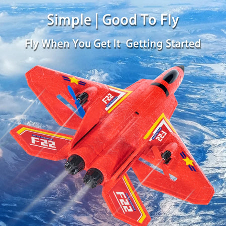 F22 RC Plane SU27 2.4G EPP Foam Glider &ndash; LED Lighting