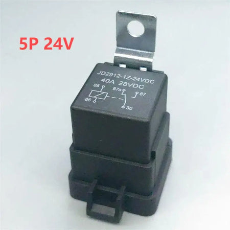 Car Auto Relay &ndash; Sealed Waterproof Design for 12V and 24V Systems 5P 24V