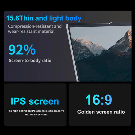 15.6 Inch Ultra Slim Laptop &ndash; 32GB RAM and 2048GB SSD Performance