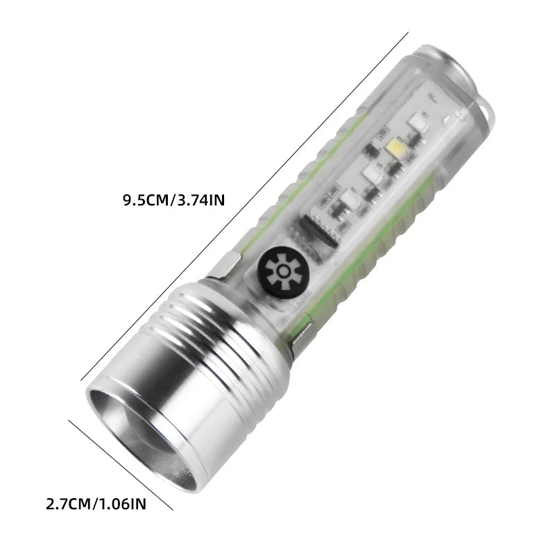 Mini Keychain Flashlight Type C &ndash; Fast Type C Charging