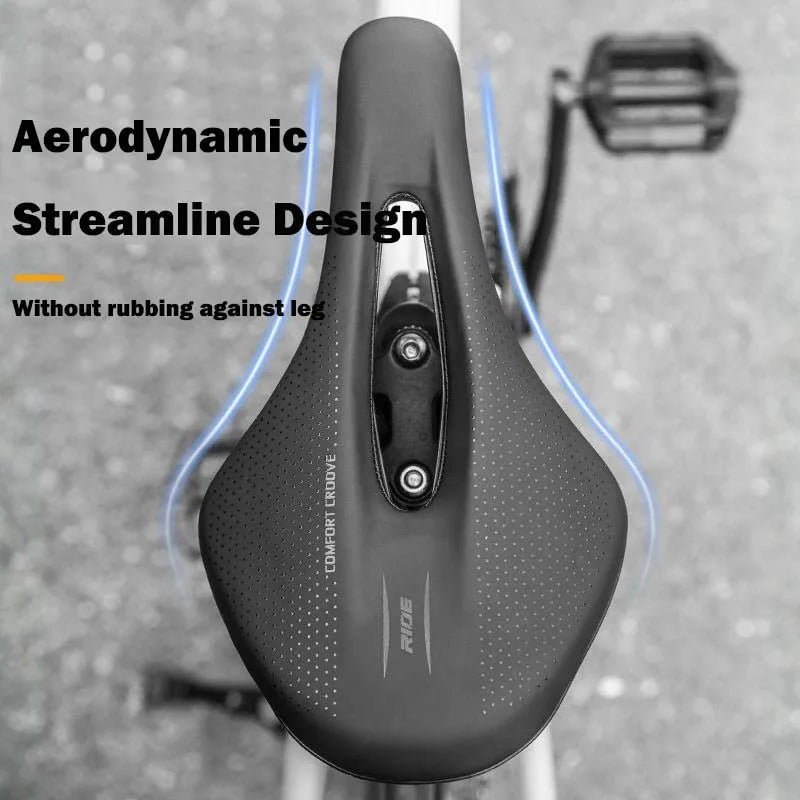 Mountain Bike Saddle with Shock-Absorbing HD Sponge