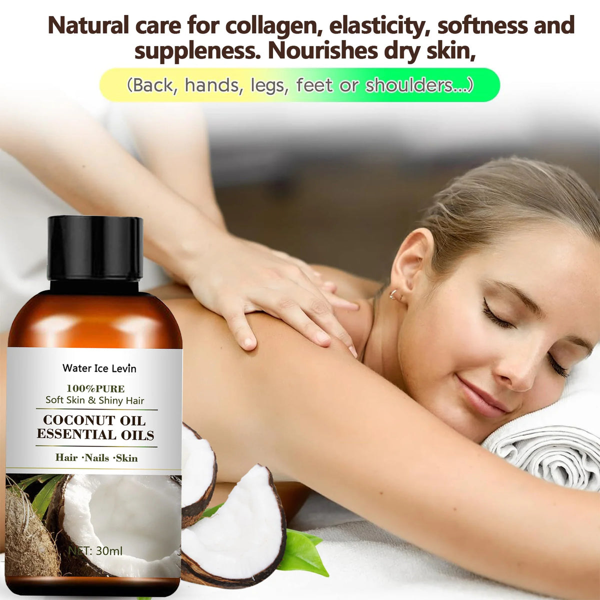 Coconut Essential Oil Blend &ndash; All-Natural Skin Care Formula