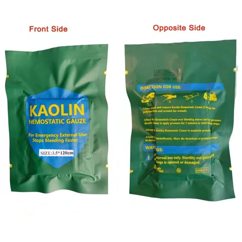Hemostatic Kaolin Gauze Z-Fold Soluble &ndash; Fast Hemostasis