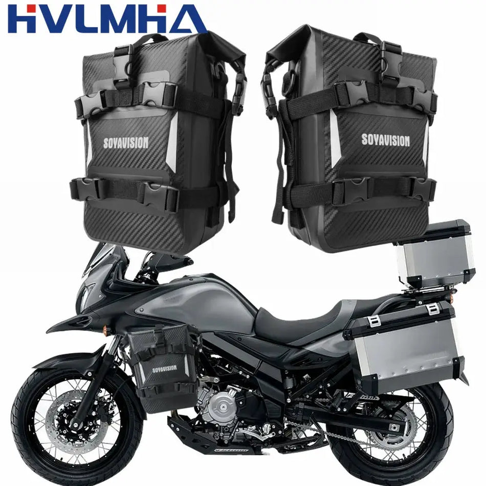 For R1200GS R1250GS ADV For HONDA NC750X CB500X Motorcycle Frame Crash Bars 7L-9L Waterproof Bag Bumper Repair Tool Placement Ba by InterCyprus Trading Ltd