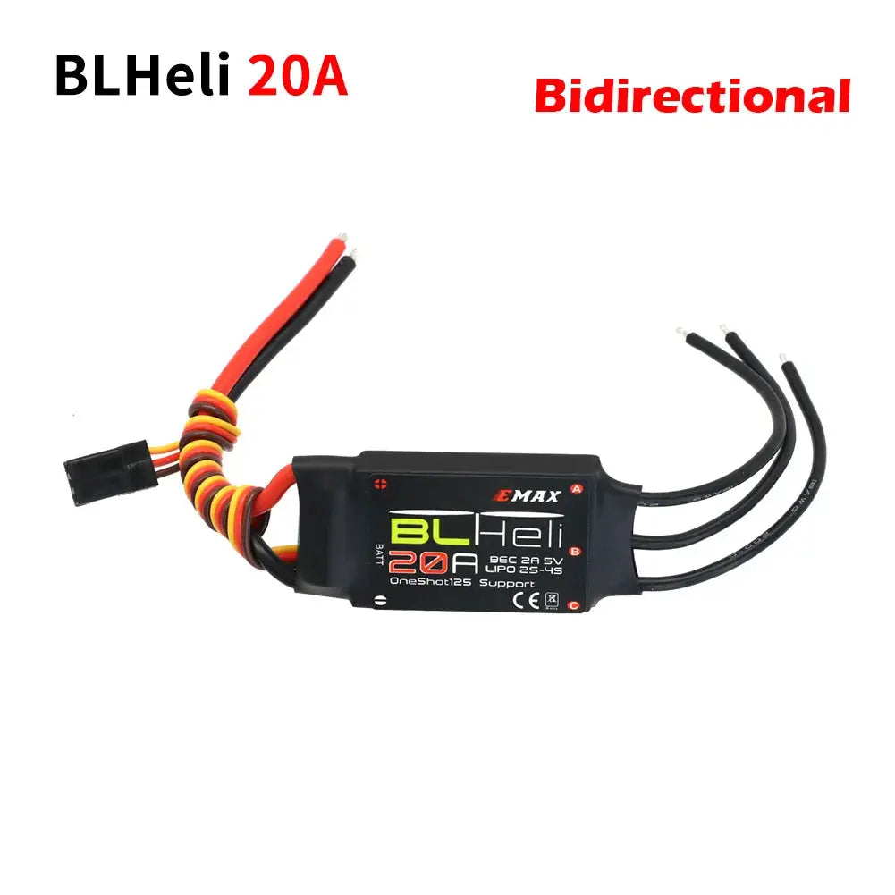 EMAX BLHeli 80A 60A 50A 40A 30A 20A 12A ESC for RC Multirotor Airplane Fixed-Wing FPV Racing Drone QAV250 QAV210 DIY Parts by InterCyprus Trading Ltd