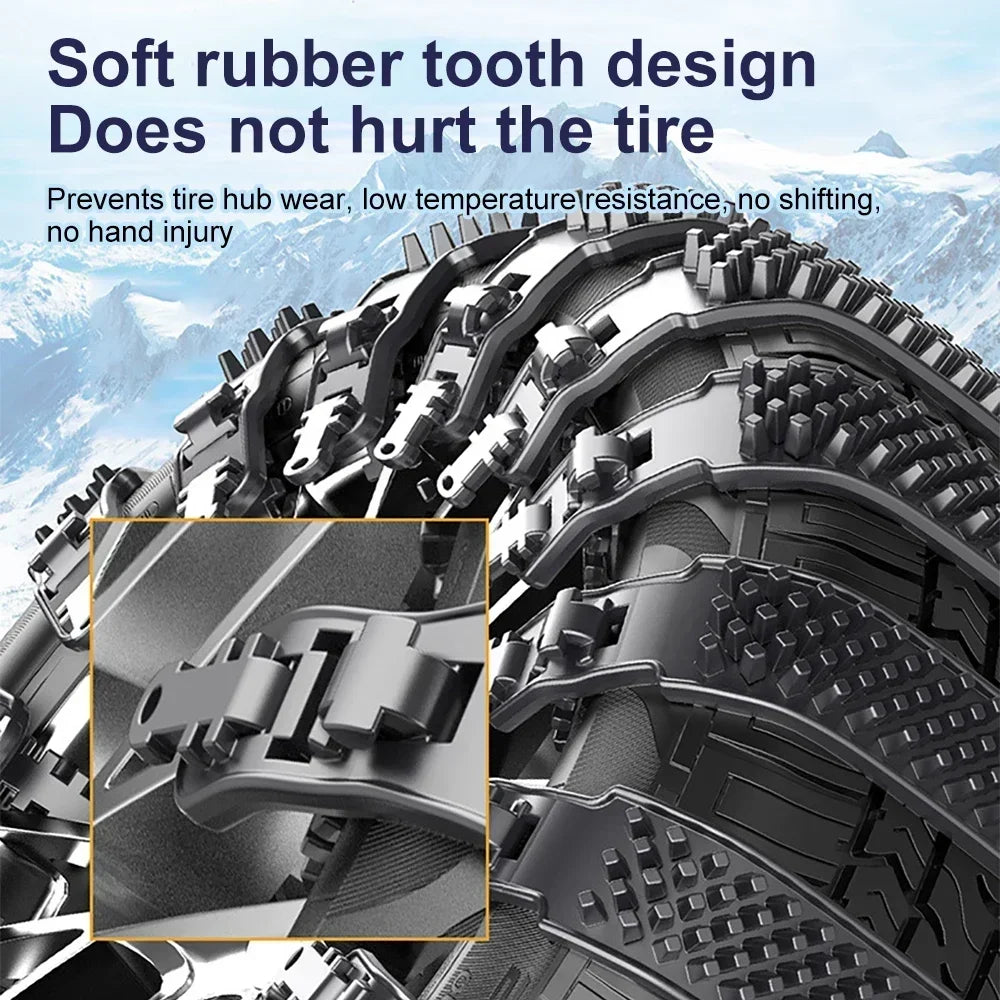 Snow Chain Tyre Chain Urethane Set 10To1PCS &ndash; All Season