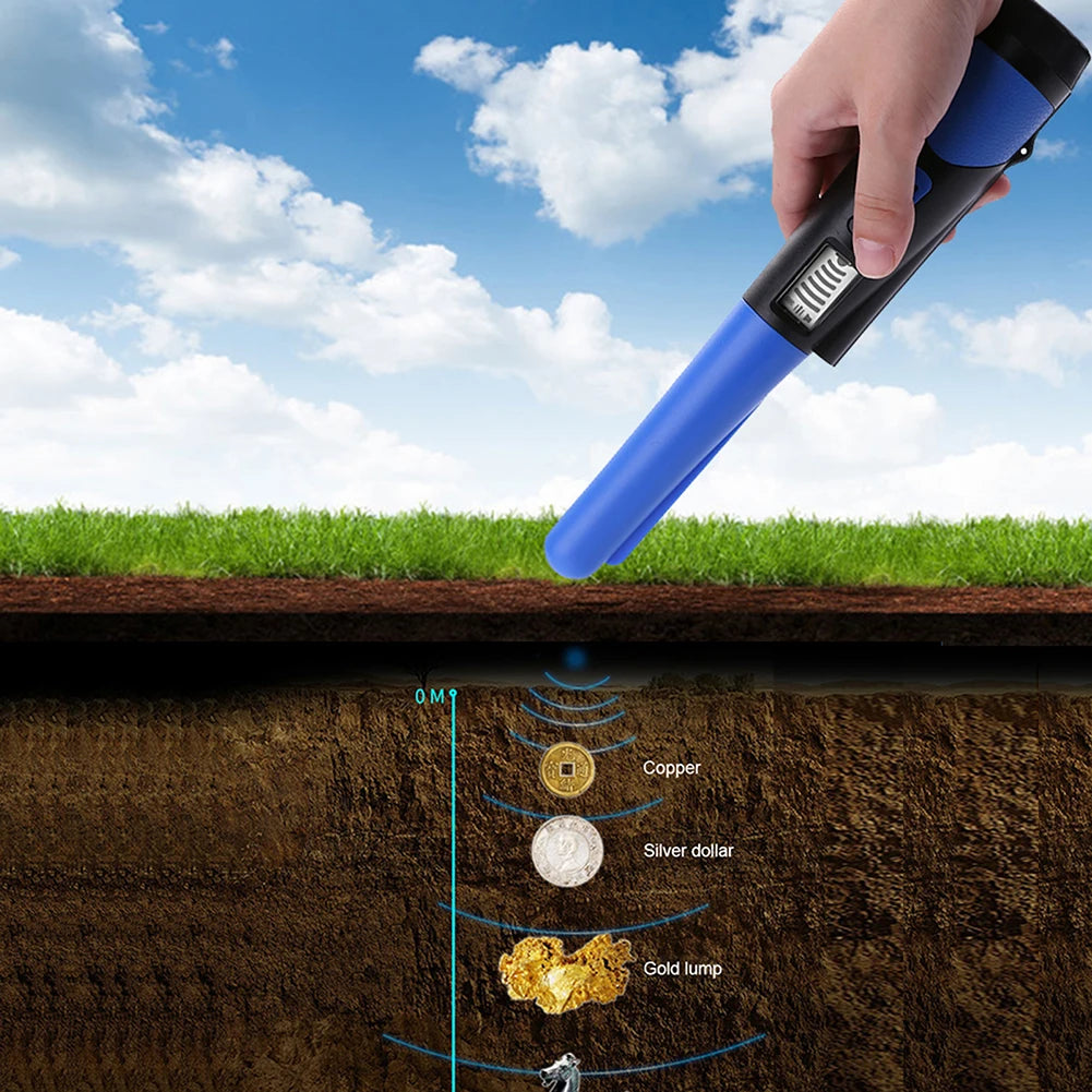 Handheld Metal Detector &ndash; Waterproof Transparent Case