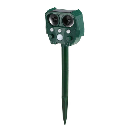 Solar Powered Animal Repeller &ndash; Ultrasonic Pest Deterrent
