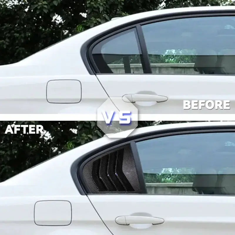 For Bmw E90 2005-2012 3 Series 320i 325i 330i 335i Car Rear Window Louvers Rear Triangle Window Shade Spoiler Bodykits by InterCyprus Trading Ltd