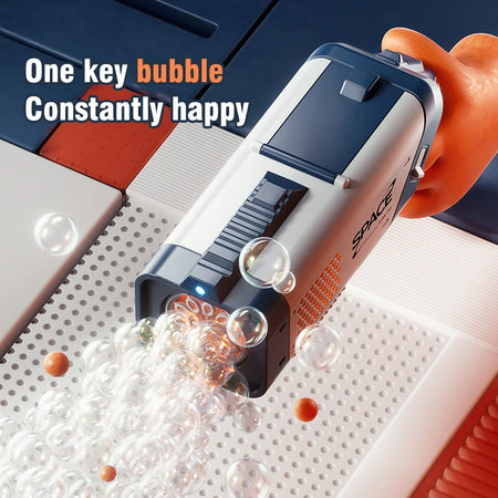 2025 Electric Bubble Gun &ndash; Full Automatic Soap Blower for Kids