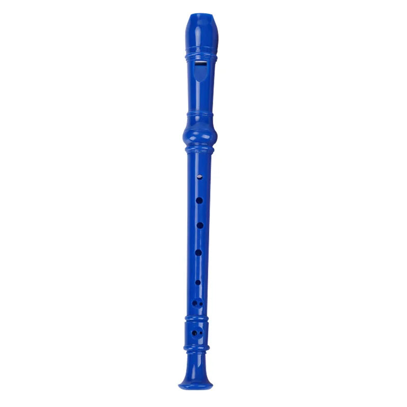 8 Holes ABS Soprano Recorder &ndash; Colorful Learning Tool Blue