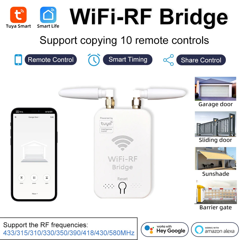 ZSVIOT Tuya Smart Wifi RF Duplicator &ndash; Smart Remote Copying US Plug