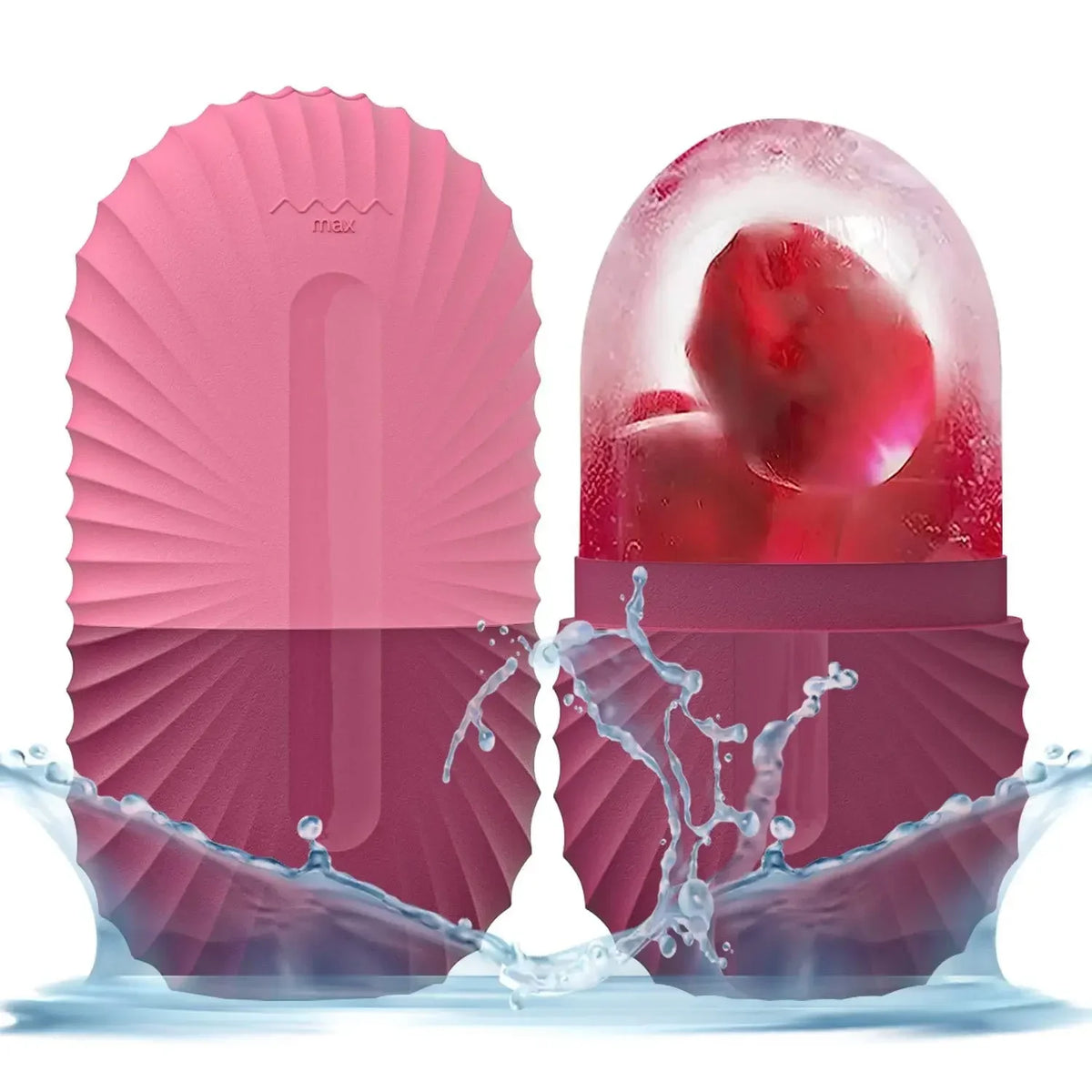 Ice Facial Roller Skin Care Tool for Lifting and Contouring ROSE