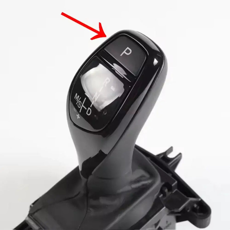 For BMW 3 5 7 X3 X4 X5 X6 Series E90 F30 F10 F01 F02 F25 F26 E70 E71 CarGear Shift Knob Lever Parking P Button Trim Cover by InterCyprus Trading Ltd
