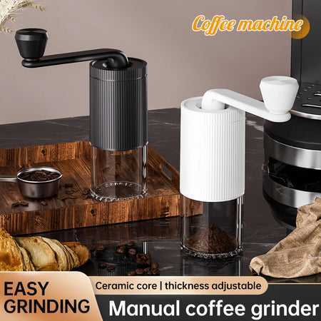 Wuwanli Manual Coffee Grinder &ndash; Adjustable Ceramic Grinding Core