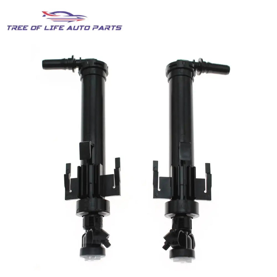 Front Headlight Washer Nozzle for BMW F22 F30 F31 F33 F34 F36 M2 M3 M4 Black Direct Replacement Pair