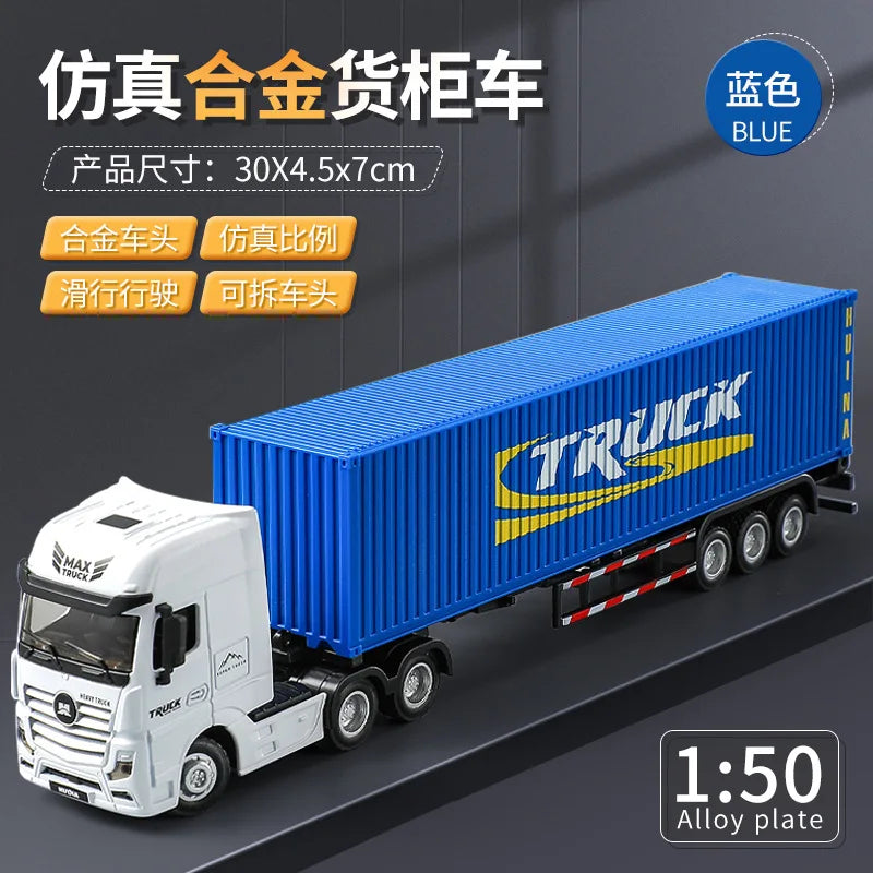 Huina 1770 1733 Truck Alloy 1 To 50 &ndash; Diecast Vehicle Toy 1732 blue
