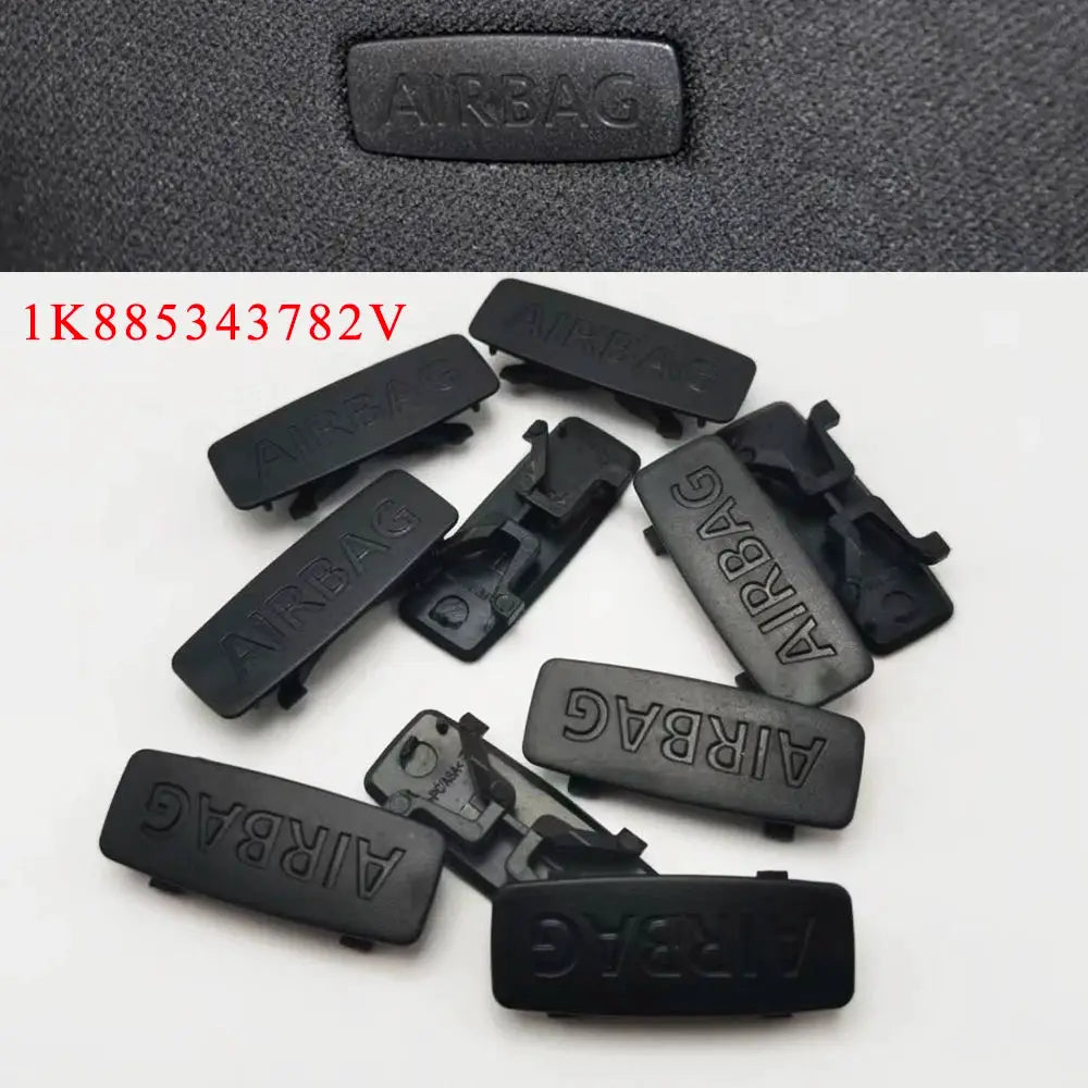 Airbag Emblem Pillar Trim Cap for VW Passat Seat 1K8853437 by InterCyprus Trading Ltd