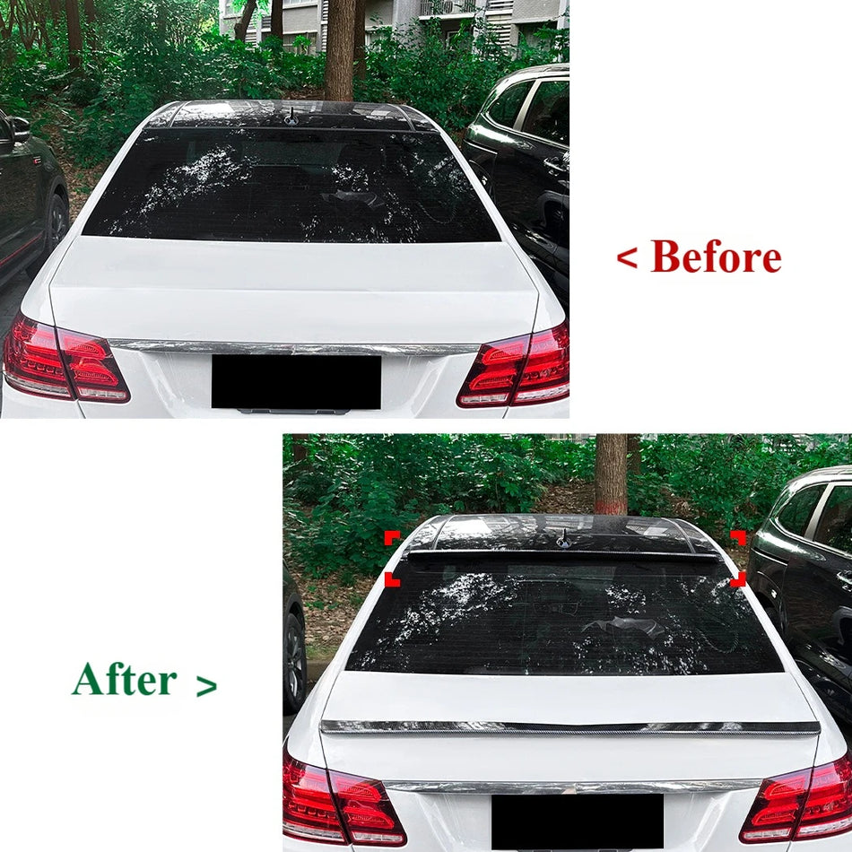 Spoiler posteriore Ducktail in ABS per Mercedes W212 Body Kit