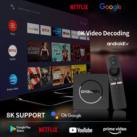 Android 13 4K HDR10+ TV Box H313 2GB16GB &ndash; 4K Streaming