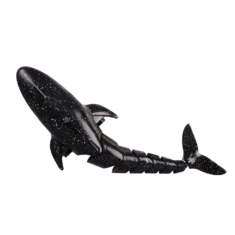 Remote Control Whale Spray Water Toy &ndash; Water Spray Action B-Black
