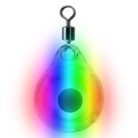 Mini Fishing Lure Light LED Deep Drop Underwater Fish Attractor Colorful / CHINA