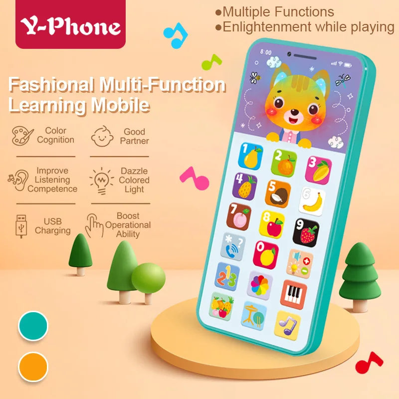 Children Simulation Phone Toy &ndash; Light And Sound Education