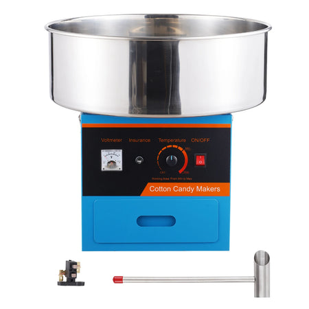 SucceBuy 1000W Cotton Candy Machine &ndash; Fast 6 Per Min Blue / United States
