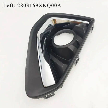 Front Fog Light Bezel Trim Set Pair for Haval F7 F7x 2018-2022 by InterCyprus Trading Ltd