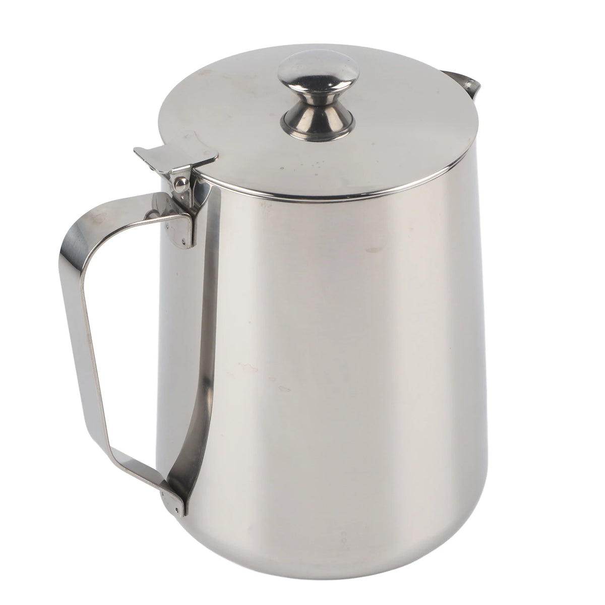 Stainless Steel Milk Frothing Pitcher With Lid &ndash; Latte Art 350ml