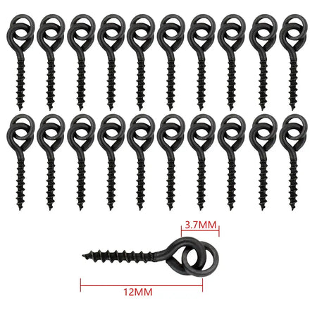 Carp Fishing 50Pcs Rubber Beads Hook Stops For Chod Rigs