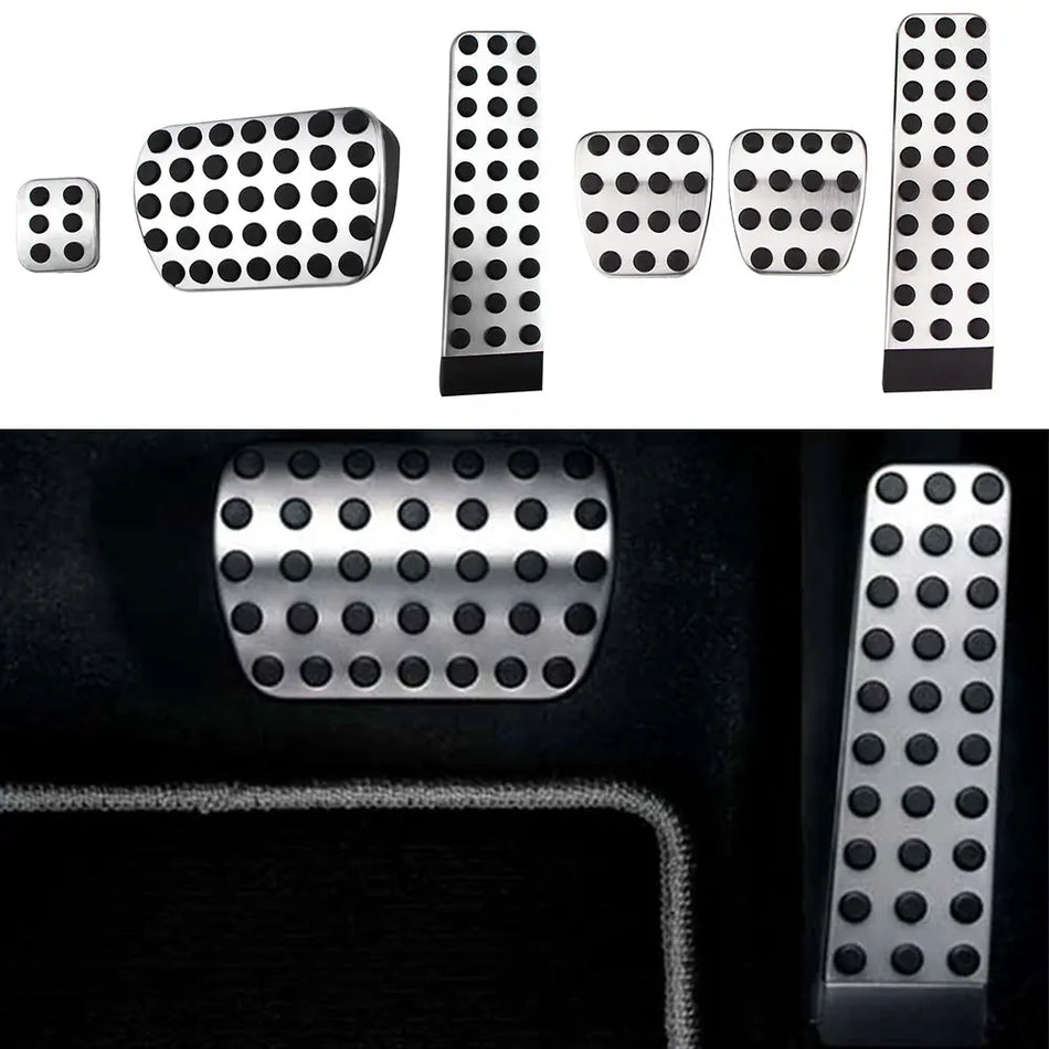 Copertura Pedale Gas Mercedes-Benz W126/W463, Acciaio Inossidabile, Acceleratore e Freno