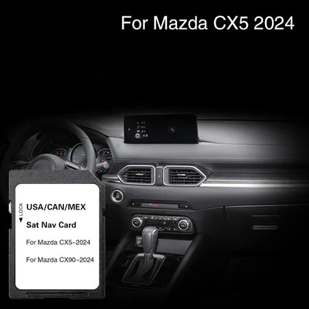 Gps Navigation SD Card Mazda CX5 CX90 &ndash; NA Map Update