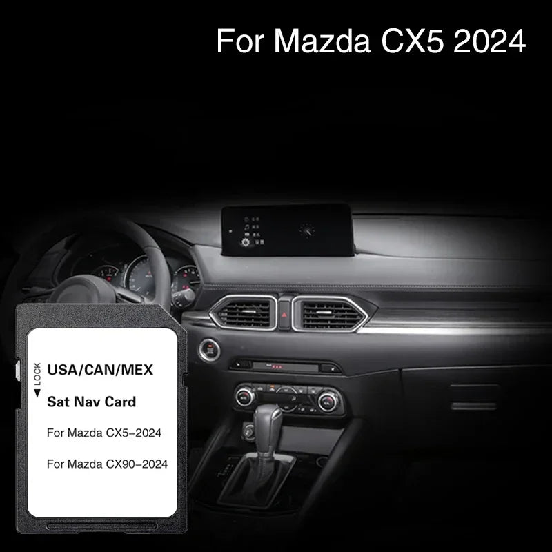 Gps Navigation SD Card Mazda CX5 CX90 &ndash; NA Map Update