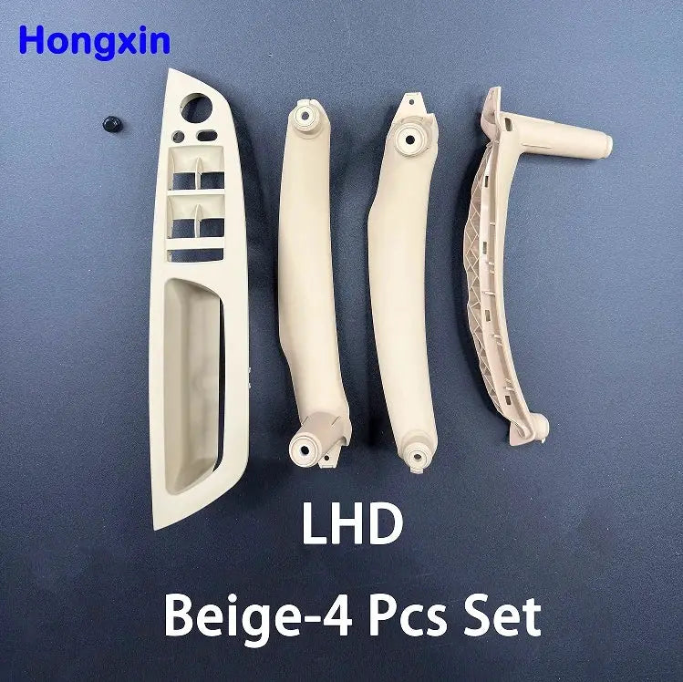 LHD RHD 4pcs Set Car Inner Driver Door Window Switch Armrest Cover Pull Handle For BMW X5 X6 E70 E71 E72 2007-2013 by InterCyprus Trading Ltd