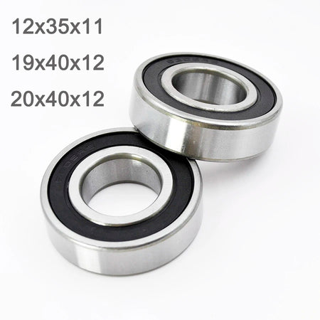 6203-2RS20 Bearings &ndash; Rubber Sealed Deep Groove Bearing CHINA / 12x35x11mm / 2Pcs