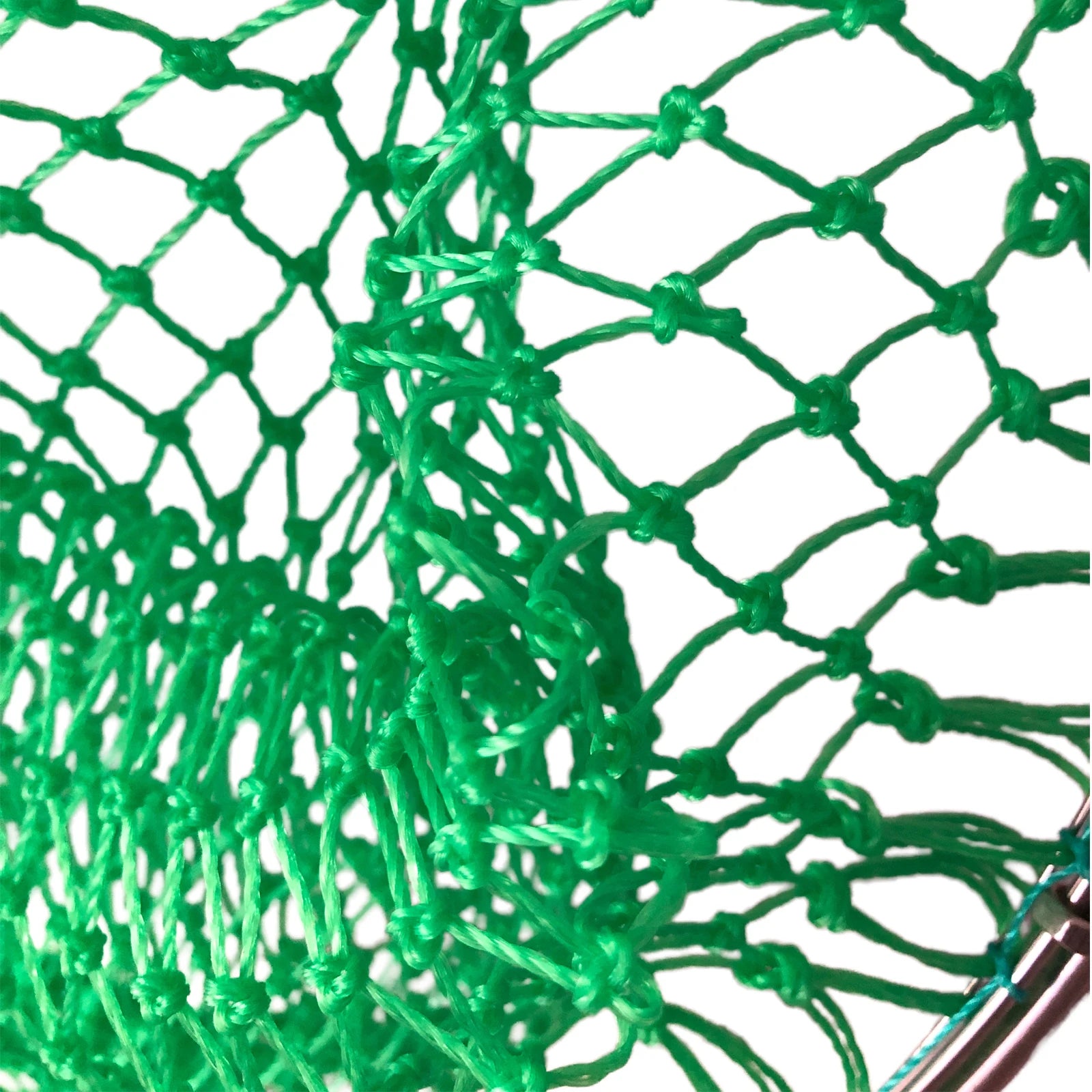 POUI COME DREAM Durable Stainless Steel Double Ring Fishing Landing Net