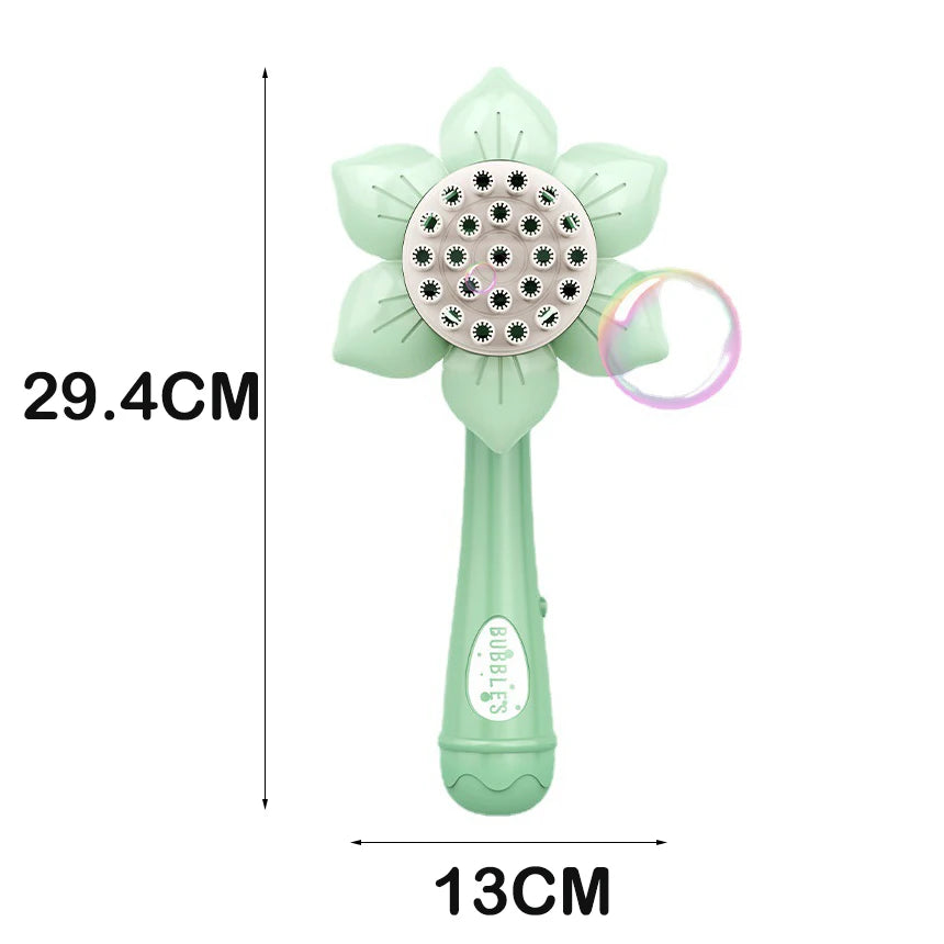 Sunflower Bubble Wand - 23 Hole Bubble Maker For Kids