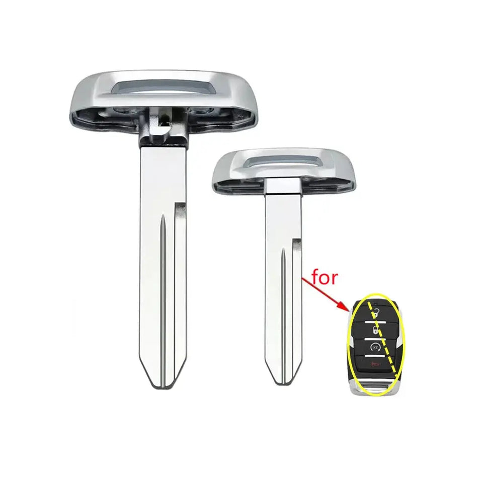 10pcs/lot Emergency Insert Key Blade Replacement for Dodge RAM Smart Card Key Uncut by InterCyprus Trading Ltd