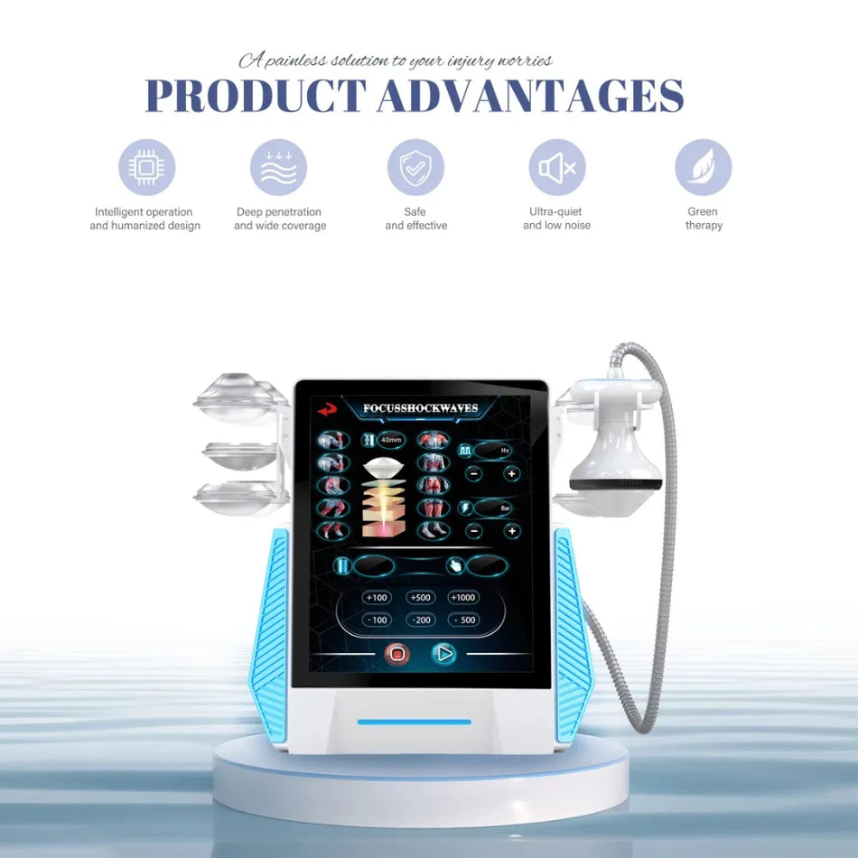 Stroj na terapii šokovými vlnami pro kalcifikovanou tendinitidu ramene