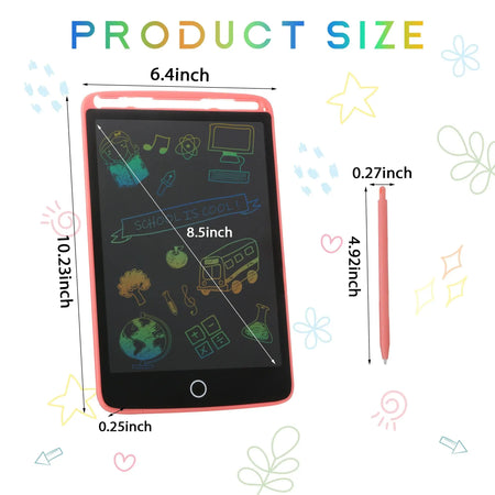 LCD Writing Tablet for Kids - Educational Drawing Board