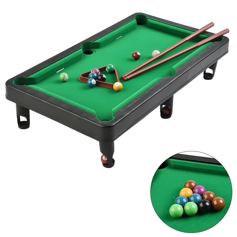 Pool Table Playset Top Game Table &ndash; Portable Family Fun small size