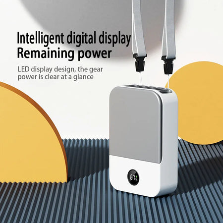 New Lazy Hanging Neck Small Fan &ndash; USB Rechargeable Portable