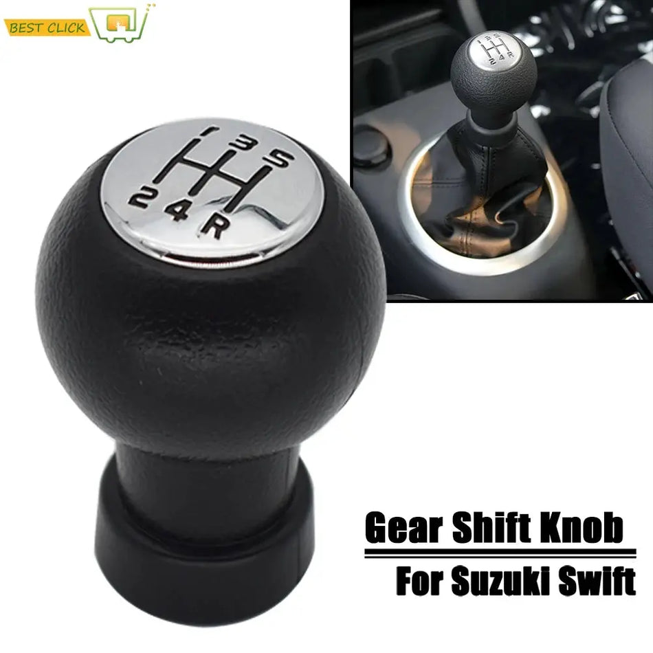 5 Speed Manual Gear Shift Knob Shifter Lever Pen Head Ball For Suzuki Swift 2005 - 2010 SX4 2007-2013 ALTO 2009-2014 Car Styling by InterCyprus Trading Ltd