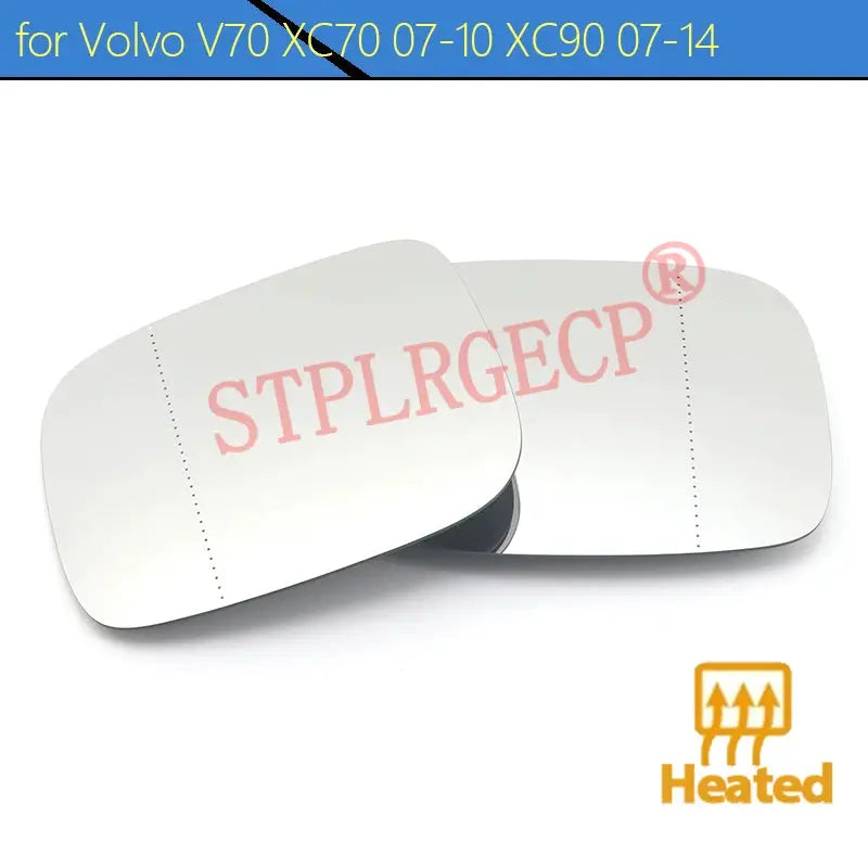 Driver or Passenger Rearview Side Mirror Lens Door Wing Mirrors Glass with Heating for Volvo V70 XC70 07-10 XC90 07-14 by InterCyprus Trading Ltd