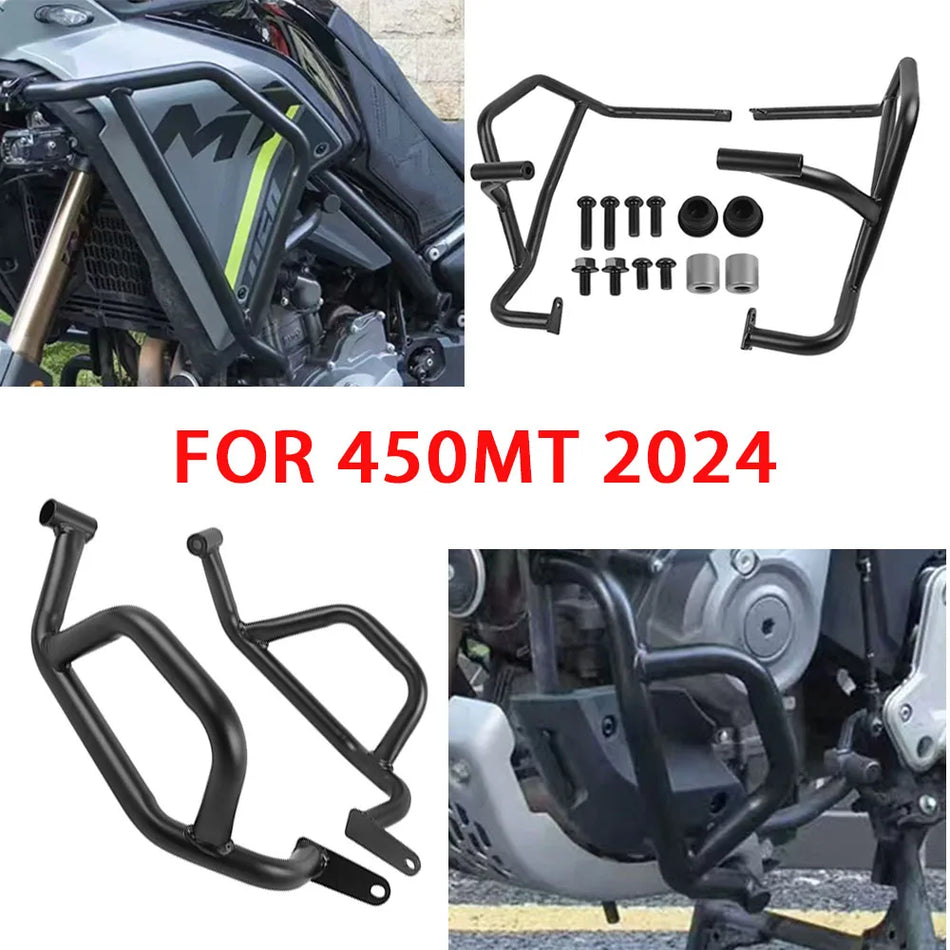 CFMOTO 450-MT 2024 Motorcycle Engine Guard Crash Bar Bumper Protector