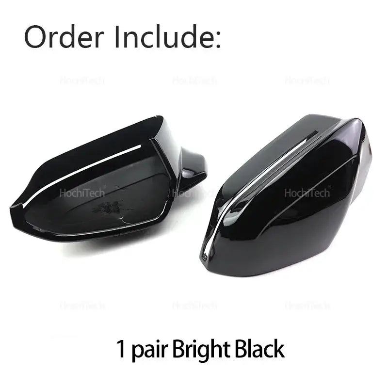 Rearview Exterior Side Mirror Caps for BMW X3 G45 2025-2027 Left Hand Drive Side Mirror Caps Bright Black Sticker by InterCyprus Trading Ltd