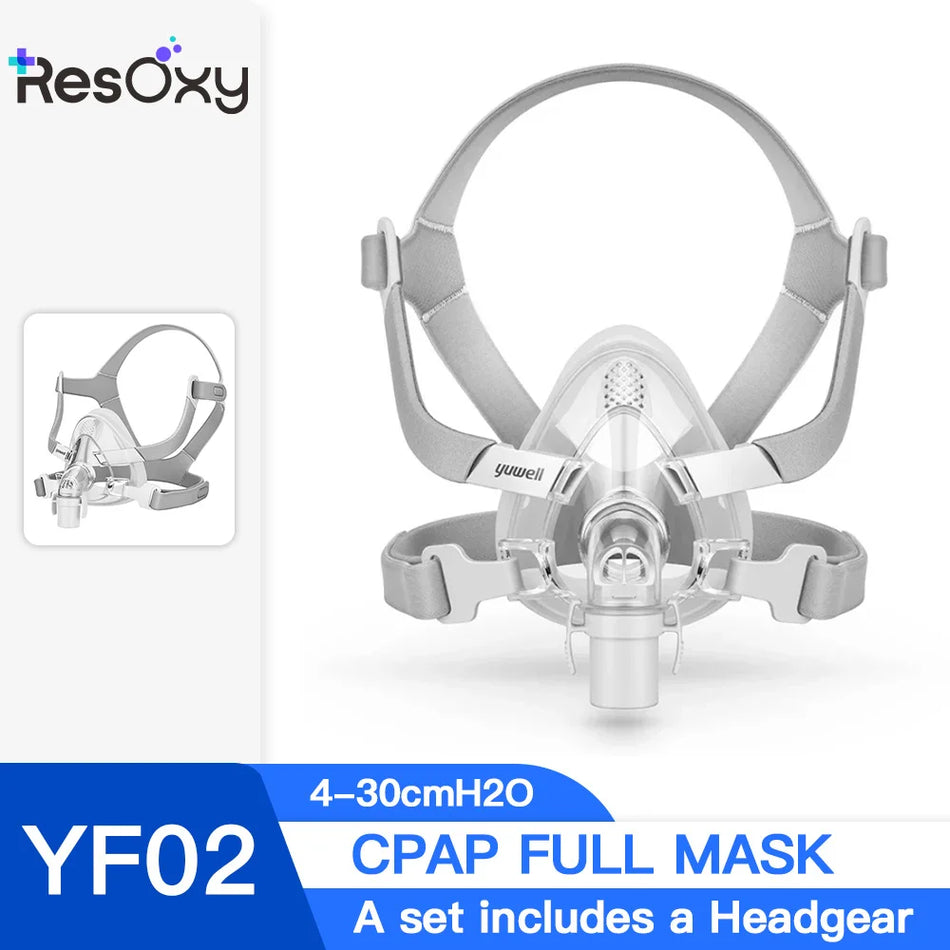 YuWell YF-02 CPAP Mask &ndash; Full Mask Anti Snoring Comfort