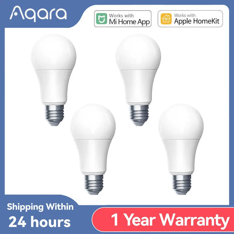 Aqara Akıllı LED Ampul T1 Zigbee E27 Ayarlanabilir Beyaz Mi Home için