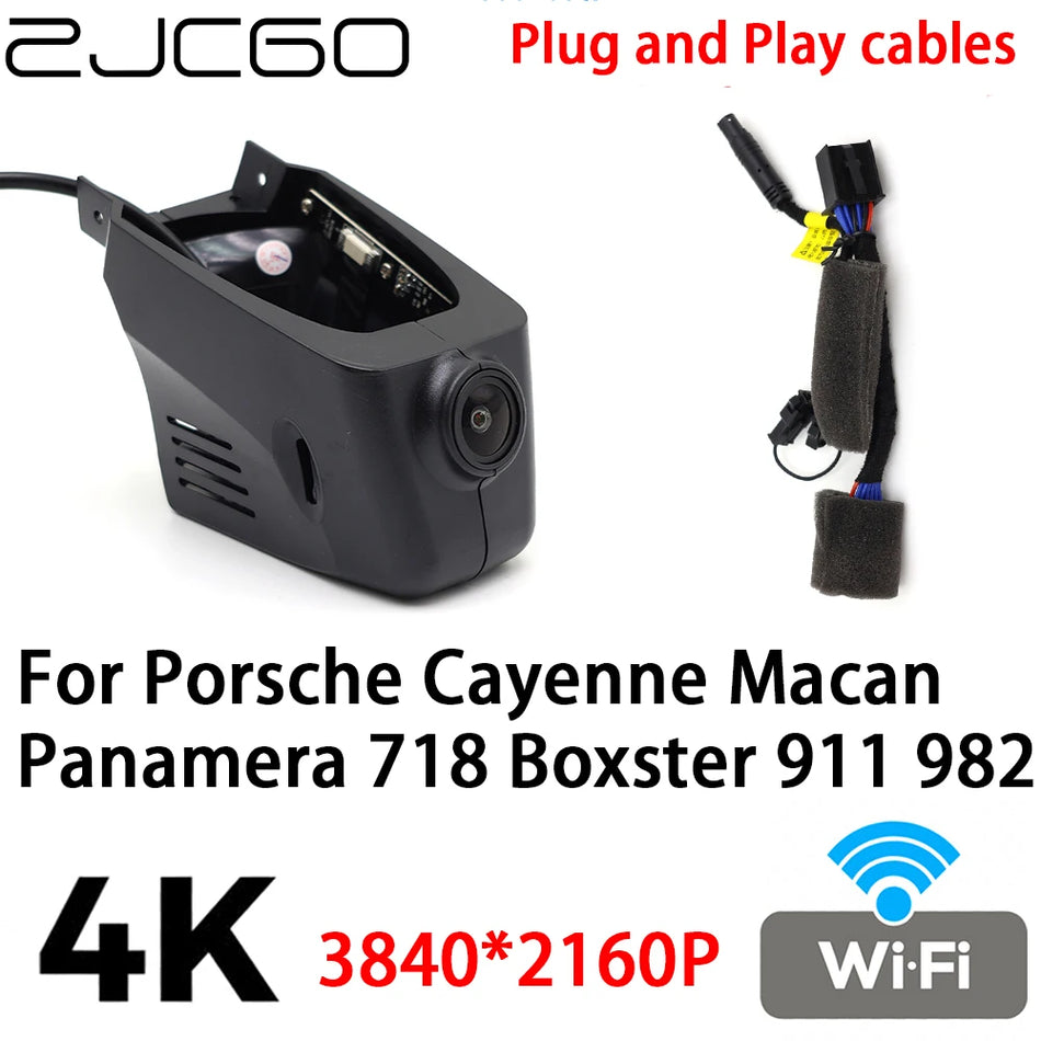 Kamera do auta 4K 2160P pre Porsche Cayenne Macan Panamera 718 Boxster 911 982